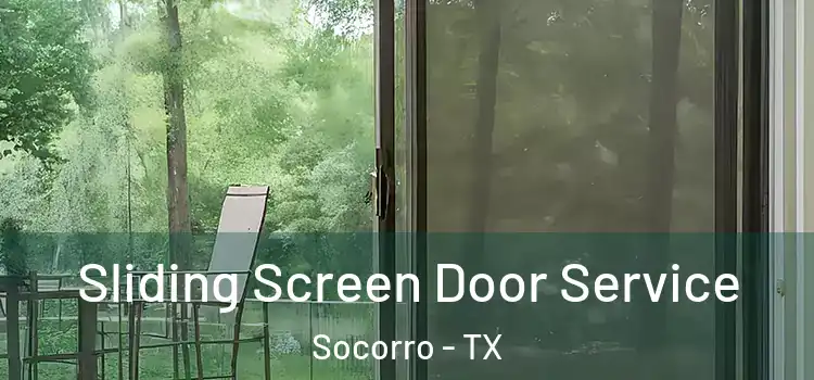 Sliding Screen Door Service Socorro - TX